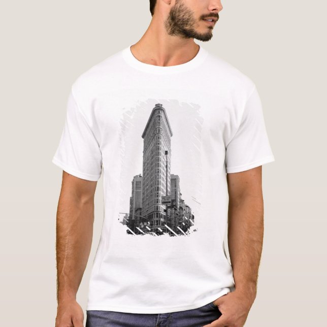 Camiseta A construção de Flatiron (foto) (Frente)