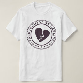 Camiseta a conversa é barata