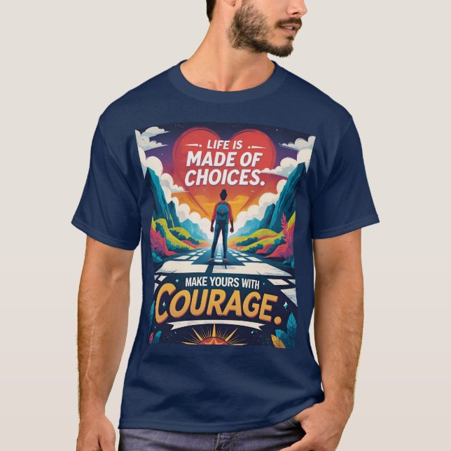 Camiseta A coragem (Frente)
