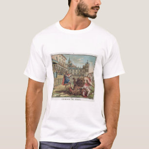 Camiseta A coragem de Pepin (714-68), gravada por
