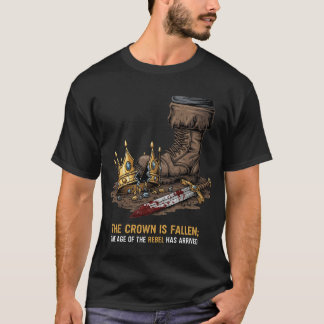 Camiseta A Coroa está caída - Idade do Rebelde