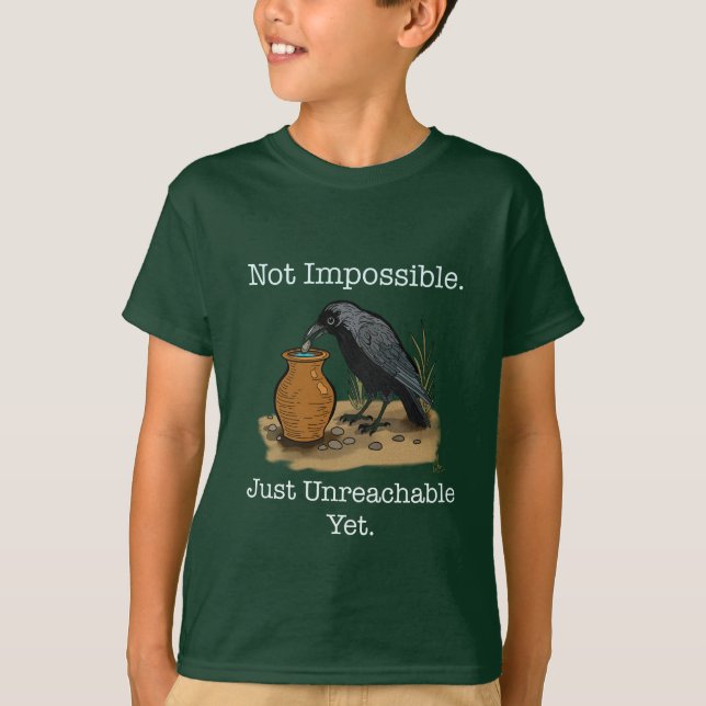 Camiseta A Coroa Inteligente: Não Impossível (Frente)