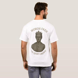 Camiseta A Coroa Silenciosa – Poder Além das Palavras