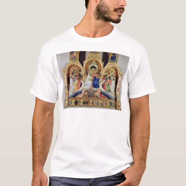 Camiseta A coroação do Virgin (Frente)