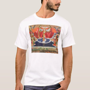 Camiseta A coroação do Virgin, terminada 1454 2