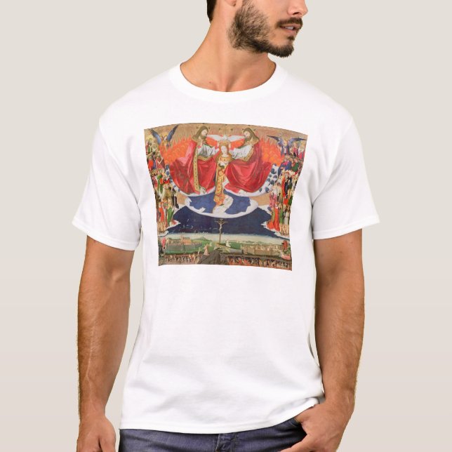 Camiseta A coroação do Virgin, terminada 1454 2 (Frente)