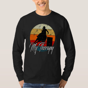 Camiseta A Corrida De Barrel É A Gordura Do Retro Homens Da