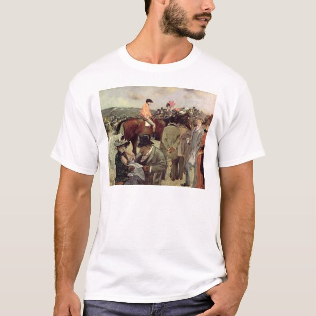 Camiseta A corrida de cavalos, c.1890 (Frente)