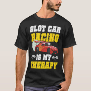 Camiseta A Corrida de Slotcar É A Minha Terapia