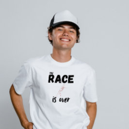 Camiseta A Corrida é sobre a Graduação