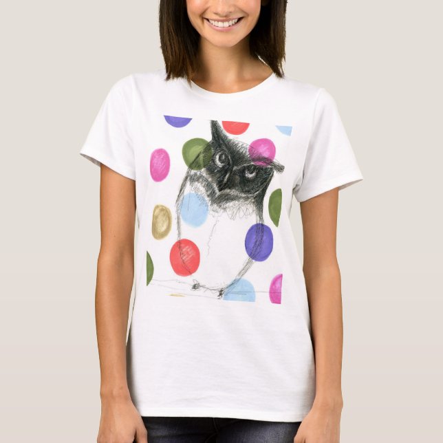 Camiseta A coruja seja sua (Frente)