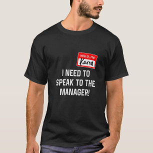 Camiseta A Costume De Karen Halloween Que Quero Falar Com O