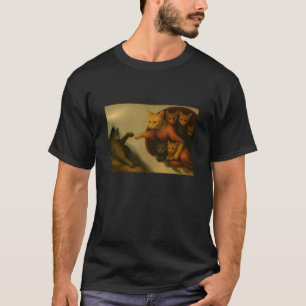 Camiseta A Criação do Gatinho - Paródia de Obra-Prima