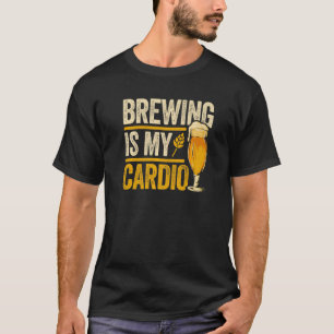 Camiseta A Criação É A Minha Cardio Homebrewing Cervejaria