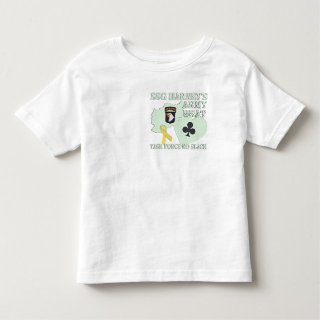 Camiseta A criança de Harney pegara (Frente)