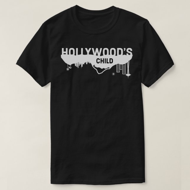 Camiseta A Criança de Hollywood (Frente do Design)