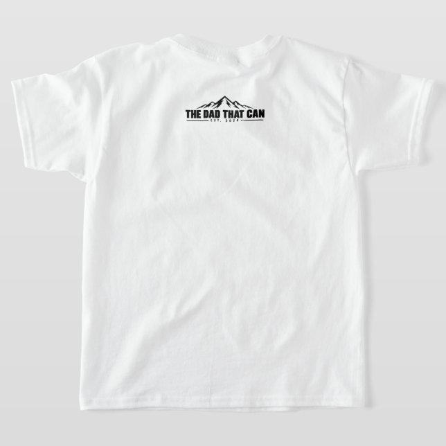 Camiseta A Criança Que Pode (Postura das costas)