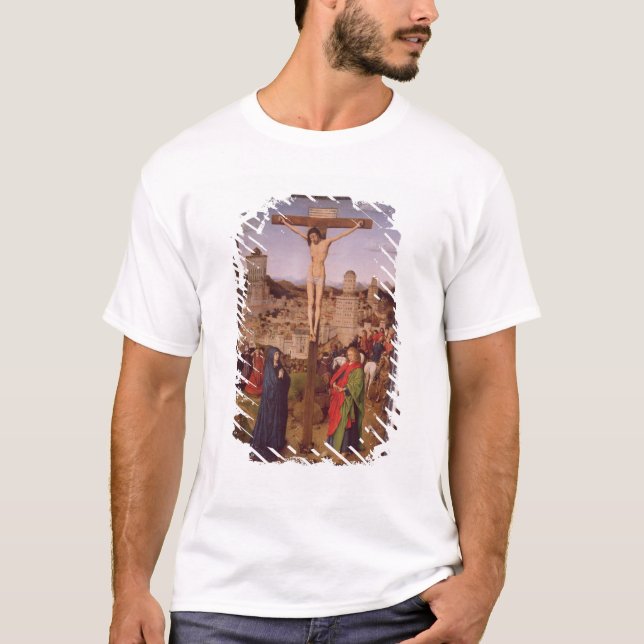 Camiseta A crucificação (óleo no painel) (Frente)