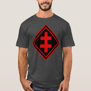 Camiseta A Cruz de Lorena - v2 (vermelho)