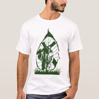 Camiseta A Cruz Verde – Tributo da Natureza a Jesus