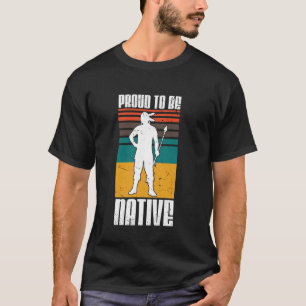 Camiseta A cultura havaiana orgulha-se de ser ideal nativo 