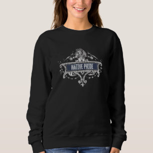 Camiseta A Cultura Nativa Do Orgulho Americano Respeita 14