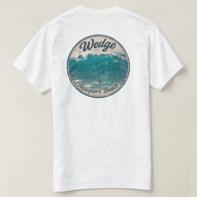 Camiseta A Cunha, Newport Beach, CA   (Verso do Design)