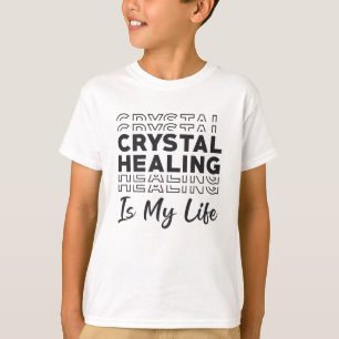 Camiseta A Cura De Cristais É O Meu Presente De Gemstones D