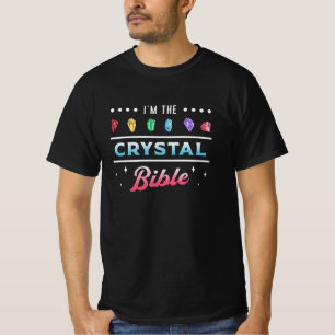 Camiseta A cura de cristal sou a Chakra da cura de Bíblia d