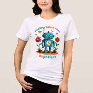 CAMISETA A CURA LEVA TEMPO, SEJA PACIENTE