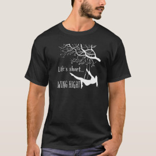 Camiseta A curta oscilação de alta motivação da vida inspir