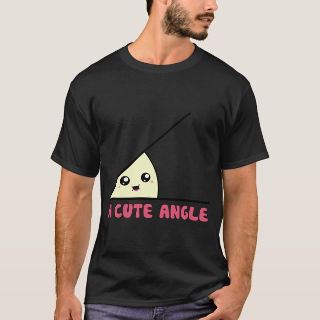 Camiseta A Cute Acute Angle vintage (Frente)