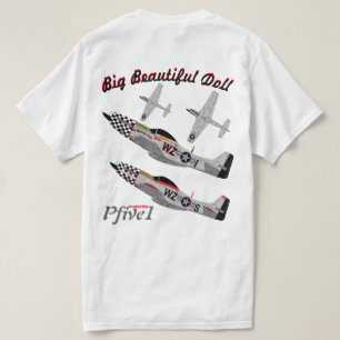 Camiseta "Á da boneca bonita grande 78th" de Pfive1 P-51
