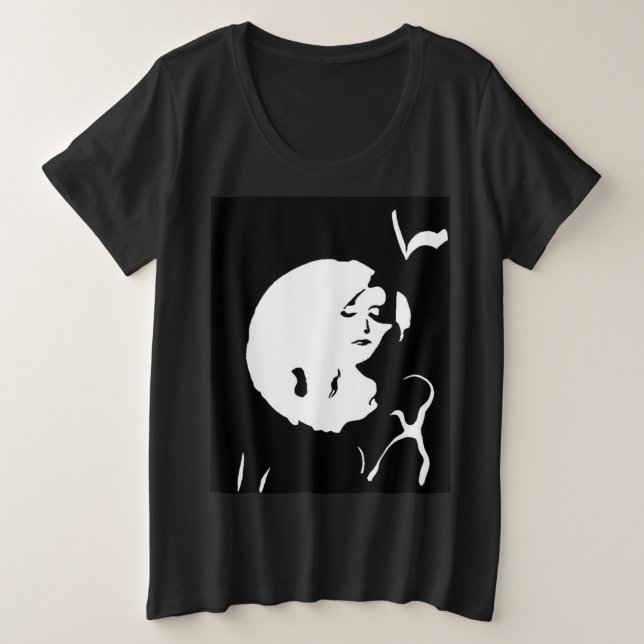 Camiseta A Dama (Frente do Design)
