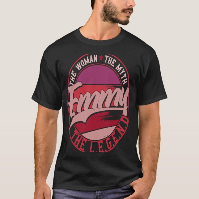 Camiseta A dama do mito, a lenda (Frente)