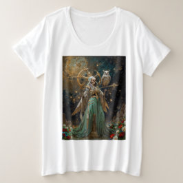 Camiseta A Dama dos Ossos Sagrados Santa Morte