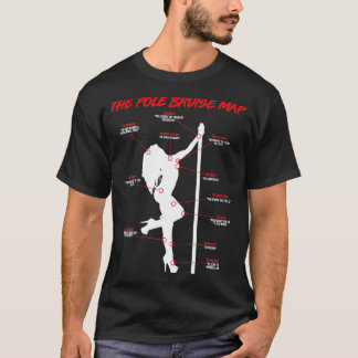 Camiseta A dança de dança do mapa de poços