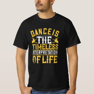 Camiseta A Dança É A Interpretação Do Eterno