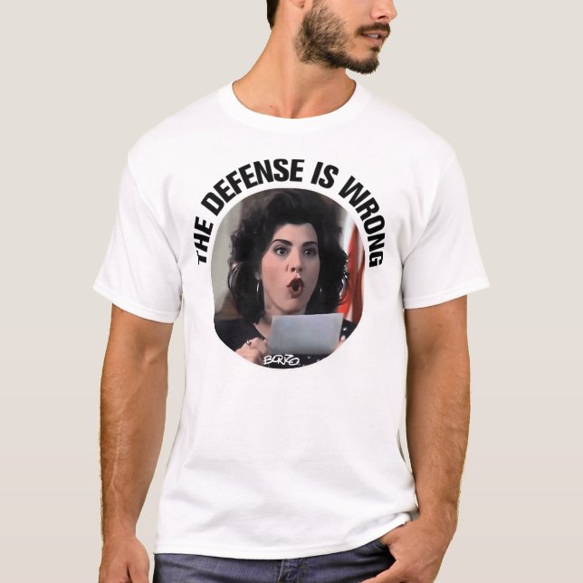 Camiseta A Defesa Está Errada...  (Frente)