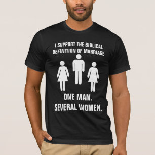Camiseta A definição bíblica do casamento