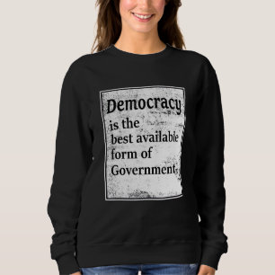 Camiseta A Democracia É A Melhor Forma De Governo Disponíve