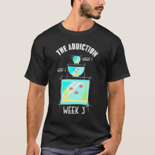 Camiseta A Dependência Semana 1 2 3 Criador de Peixes de Ág