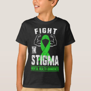 Camiseta A Depressão de Sensibilização para a Saúde Mental