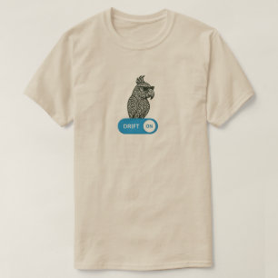 Camiseta À Deriva Com Um Papagaio Legal