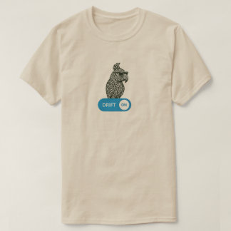 Camiseta À Deriva Com Um Papagaio Legal