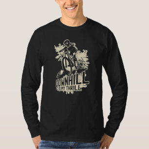 Camiseta A descida É A Minha Descida De Trilha Para