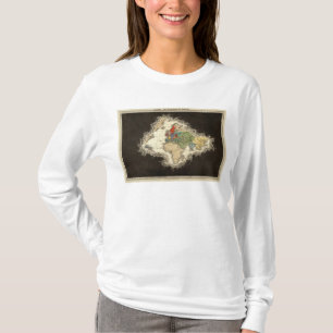 Camiseta A descoberta do ANÚNCIO 1498 de América