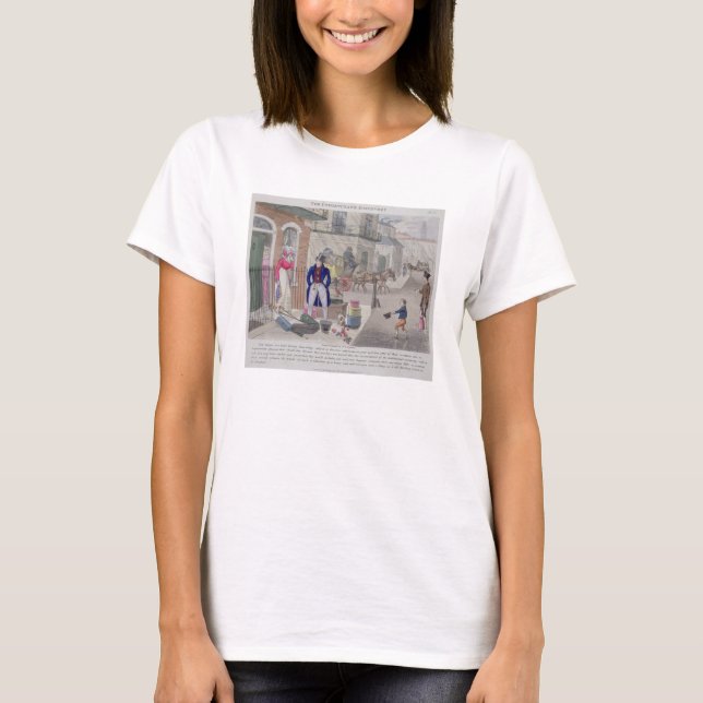 Camiseta A Descoberta Infeliz, de "Bores Fashionáveis (Frente)