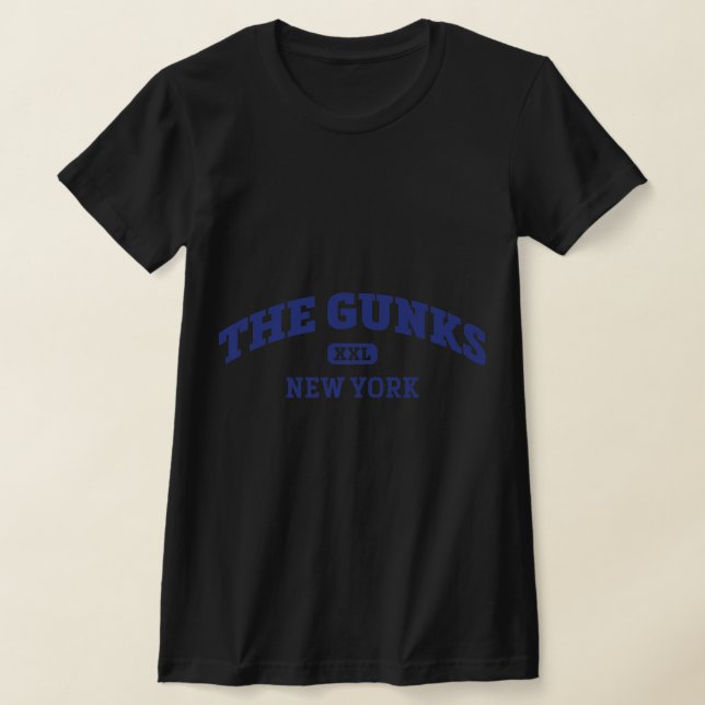 Camiseta A Design de Área de Escala de Rock College Style (Postura )