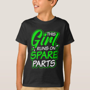 Camiseta A Design de Doença Funciona Com O Presente De Peça